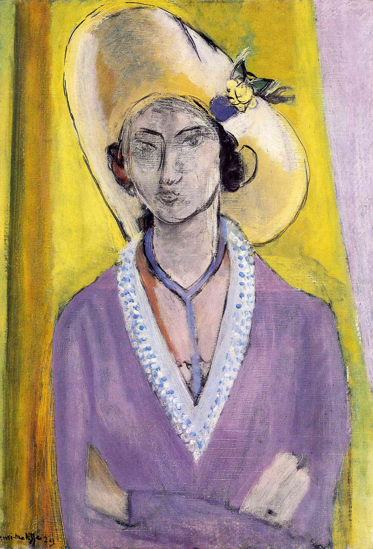 Henri Matisse - The Yellow Hat 1929
